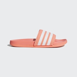 Adidas Adilette Cloudfoam Plus Stripes Női Akciós Cipők - Rózsaszín [D44538]
